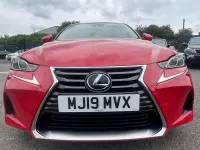 Used Lexus IS300h 2019 Red Sedan