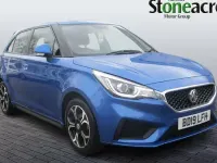 Used MG MG3 Excite 106 HP (77 kW) 2022 Blue Hatchback