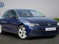 Used VW Golf VIII Life 130 HP (95 kW) 2020 Blue Hatchback