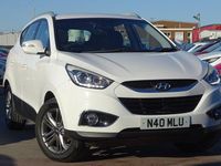Used Hyundai ix35 SE 115 HP (84 kW) 2014 White SUV