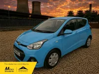Used Hyundai i10 SE 86 HP (63 kW) 2014 Blue Hatchback