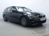 Used BMW 330e M Sport 292 HP (214 kW) 2022 Black Estate