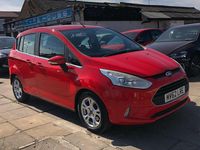 Usado Ford B-MAX Zetec 90 HP (66 kW) 2013 Vermelho Monovolume