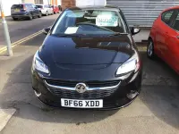 Used Vauxhall Corsa SRi 88 HP (64 kW) 2016 Black Hatchback