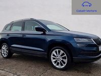 Used Skoda Karoq SE L 116 HP (85 kW) 2018 Blue SUV
