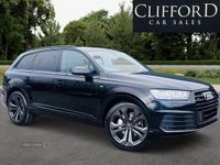 Used Audi Q7 S-Line 272 HP (200 kW) 2017 Black SUV