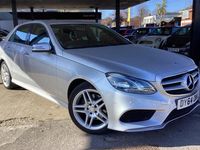 Used Mercedes E220 AMG line 2015 Silver Sedan