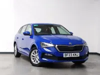 Used Skoda Scala SE Technology 110 HP (80 kW) 2023 Blue Hatchback