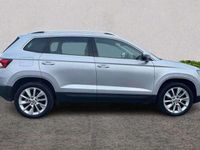 Gebraucht Skoda Karoq SE L 150 PS (110 kW) 2021 Silber SUV