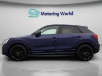 Used Audi Q2 Black Edition 150 HP (110 kW) 2021 Blue SUV