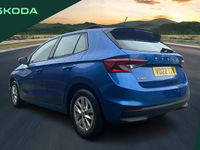 Used Skoda Fabia Comfort 79 HP (58 kW) 2022 Blue Hatchback