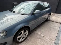 Used Audi A3 102 HP (75 kW) 2010 Blue Hatchback