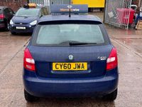 Used Skoda Fabia SE 105 HP (77 kW) 2011 Blue Hatchback