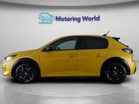 Used Peugeot e-208 GT 100 kW (136 HP) 2021 Yellow Hatchback