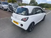 Used Vauxhall Adam Glam 70 HP (51 kW) 2013 White Hatchback