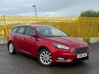 Usado Ford Focus Titanium 2015 Vermelho Carrinha