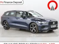 Used Volvo V60 Plus 350 HP (257 kW) 2023 Blue Estate