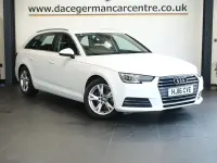 Begagnad Audi A4 Sport 150 HK (110 kW) 2016 Vit Kombi