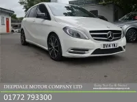 Used Mercedes B200 134 HP (98 kW) 2014 White Hatchback