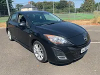 Used Mazda 3 105 HP (77 kW) 2010 Black Hatchback