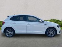 Used VW Polo R-line 95 HP (69 kW) 2019 White Hatchback