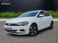 Used VW Polo SE 95 HP (69 kW) 2018 White Hatchback