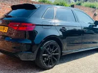 Used Audi A3 Sportback S-Line 184 HP (135 kW) 2014 Black Hatchback
