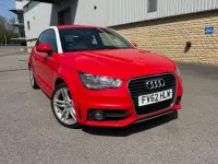 Używany Audi A1 S-Line 105 KM (77 kW) 2012 Czerwony Hatchback