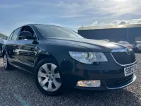 Usado Skoda Superb GreenLine 105 CV (77 kW) 2013 Negro Utilitario