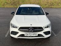 Used Mercedes CLA250e Shooting Brake AMG line 2022 White Estate