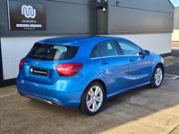 Used Mercedes A180 122 HP (89 kW) 2016 Blue Hatchback