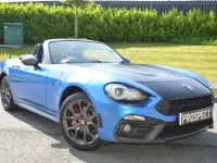 Used Abarth 124 Spider 170 HP (125 kW) 2019 Isola delba blue metallic Cabriolet