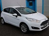 Used Ford Fiesta Titanium 2017 White Hatchback