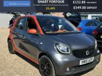 Used Smart ForFour Edition #1 90 HP (66 kW) 2015 Grey Hatchback