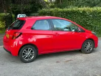 Used Toyota Yaris 69 HP (50 kW) 2015 Red Hatchback