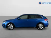 Used Skoda Scala SE L 116 HP (85 kW) 2025 Blue Hatchback