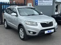 Used Hyundai Santa Fe Premium 197 HP (144 kW) 2010 Silver SUV
