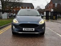 Used Ford Fiesta Active 100 HP (73 kW) 2019 Blue Hatchback