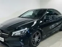 Used Mercedes CLA220 AMG line 177 HP (130 kW) 2017 Black Coupe