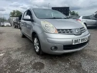 Used Nissan Note Tekna 110 HP (80 kW) 2007 Silver Hatchback