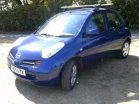 Used Nissan Micra 88 HP (64 kW) 2005 Blue Hatchback