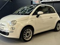 Used Fiat 500C Lounge 69 HP (50 kW) 2009 White Cabriolet