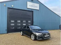Używany Audi A3 S-Line 110 KM (80 kW) 2023 Czarny Sedan/Limuzyna