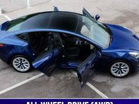 Used Tesla Model 3 Long Range AWD 366 kW (498 HP) 2023 Blue Sedan