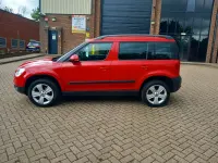 Used Skoda Yeti SE 122 HP (89 kW) 2013 Red SUV
