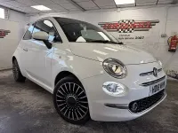 Gebraucht Fiat 500 Lounge 69 PS (50 kW) 2018 Weiß Kleinwagen