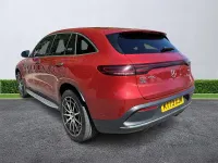 Used Mercedes EQC400 AMG line 300 kW (408 HP) 2023 Red SUV