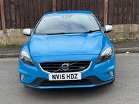 Used Volvo V40 R-Design 2015 Blue Hatchback