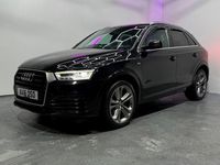 Begagnad Audi Q3 S-line plus 184 HK (135 kW) 2016 Svart SUV