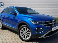 Used VW T-Roc Style 150 HP (110 kW) 2022 Blue SUV